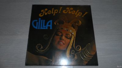 Лот: 13594534. Фото: 1. GILLA – Help! Help! (LP)_Germany... Аудиозаписи