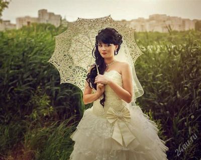 Лот: 2944258. Фото: 1. свадебный зонт!. Другое (свадебная мода)