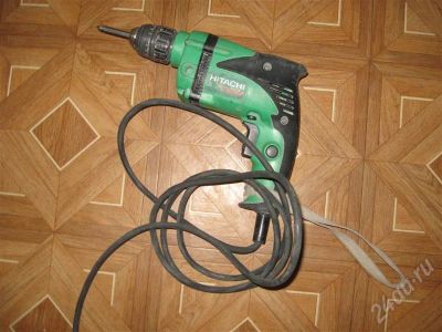 Лот: 648117. Фото: 1. Дрель HITACHI D10VC2 (460Вт, 10мм... Электроинструмент