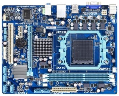 Лот: 5619821. Фото: 1. Материнская плата Gigabyte GA-78LMT-S2... Материнские платы