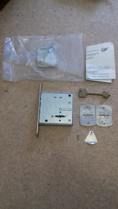 Лот: 10860352. Фото: 1. Замок врезной "Сам-мини"-1 ключ... Замки