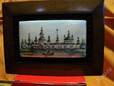 Лот: 503566. Фото: 1. шкатулка великий устюг дерево... Предметы интерьера и быта