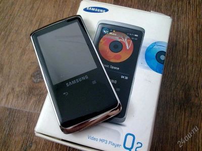 Лот: 433320. Фото: 1. mp3 плеер - samsung q2 - 2 гигa. Плееры