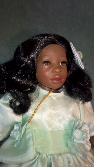 Лот: 13851963. Фото: 1. Oчень редкая кукла - черная жемчужина... Куклы