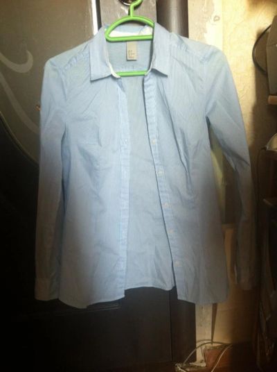 Лот: 6031936. Фото: 1. Рубашка H&M 42 р-р. Блузы, рубашки, водолазки