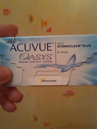 Лот: 3927462. Фото: 1. Контактные линзы Acuvue Oasys... Контактные линзы