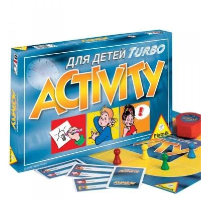 Лот: 11363501. Фото: 1. Активити (Activity) Турбо для... Детские настольные игры