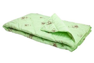 Лот: 6054491. Фото: 1. Одеяло с бамбуком ,полисатин. Одеяла, подушки