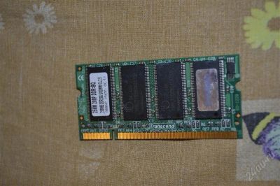Лот: 1435096. Фото: 1. Оперативка Transcend 256MB so-dimm... Оперативная память