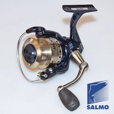 Лот: 4880055. Фото: 1. Катушка Salmo grand majestic 8... Катушки, комплектующие