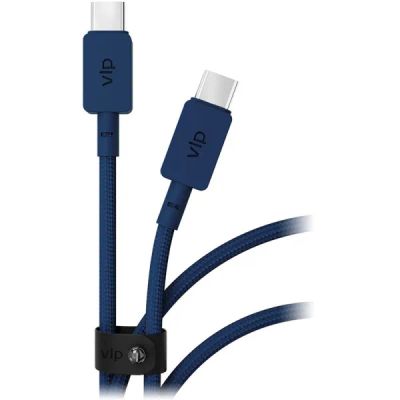 Лот: 22028243. Фото: 1. Кабель VLP USB-C/C 100W нейлоновый... Дата-кабели, переходники