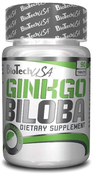 Лот: 10869066. Фото: 1. Ginkgo Biloba 90 капс. BioTech... Спортивное питание, витамины