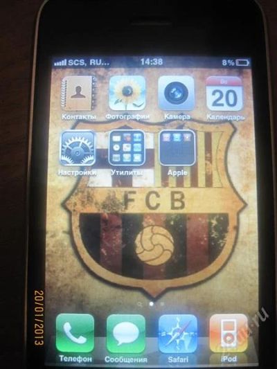 Лот: 2436720. Фото: 1. Apple iPhone 3G 16GB + Jailbreak... Смартфоны
