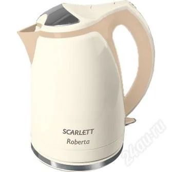 Лот: 2636446. Фото: 1. Чайник Scarlett-229 Roberta 1... Чайники, кофемашины, кулеры