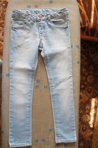 Лот: 4835348. Фото: 1. Джинсики"Zara", 3-4 года. Состяние... Брюки, шорты, джинсы