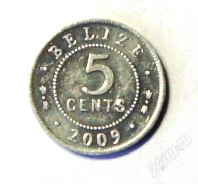 Лот: 2353852. Фото: 1. Белиз. 5 центов 2009 г.(270). Америка