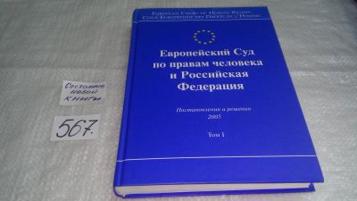 Лот: 10496418. Фото: 1. Европейский Суд по правам человека... Юриспруденция