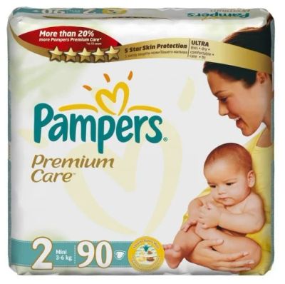 Лот: 7260244. Фото: 1. Pampers Premium Care 2 (3-6 кг... Детская гигиена