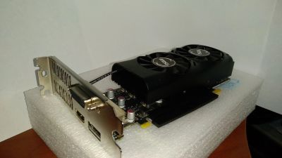 Лот: 11905932. Фото: 1. Видеокарта PCI-E 4Gb GeForce GTX... Видеокарты