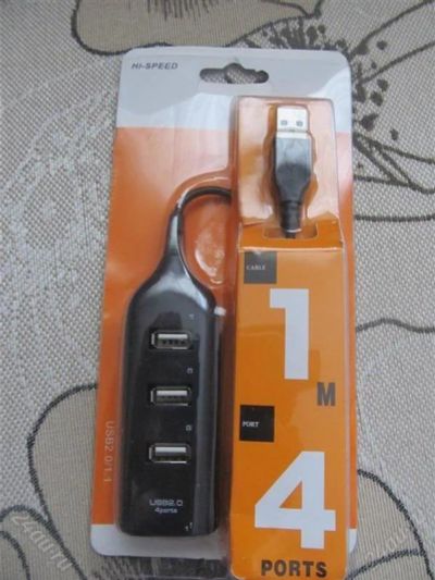 Лот: 3475407. Фото: 1. USB разветвитель. USB-флеш карты
