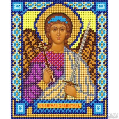 Лот: 13788781. Фото: 1. Ангел Хранитель рисунок на ткани... Картины, рисунки