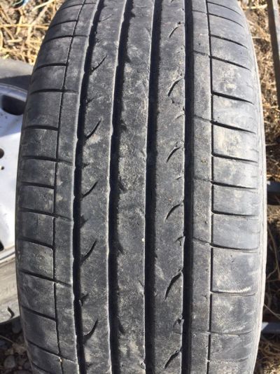 Лот: 11354152. Фото: 1. Bridgestone R18 225\55 - 1шт. Шины