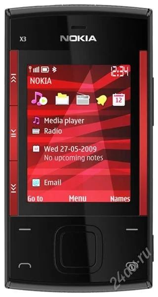 Лот: 2145739. Фото: 1. nokia x3 00 вожможен обмен (желательно... Кнопочные мобильные телефоны