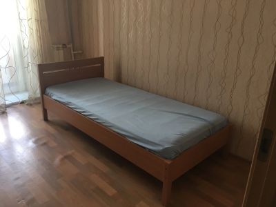 Лот: 11969022. Фото: 1. Кровать односпальная с матрасом. Кровати