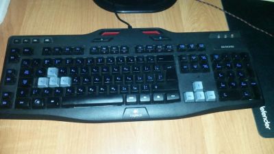 Лот: 7161199. Фото: 1. Игровая клавиатура Logitech G105... Клавиатуры и мыши