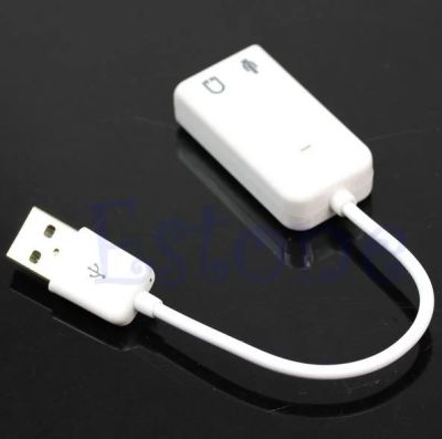 Лот: 4667604. Фото: 1. Звуковая карта USB на коротком... Звуковые карты
