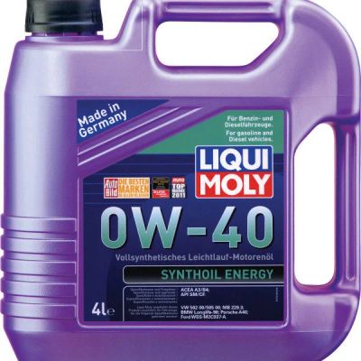 Лот: 10570833. Фото: 1. Liqui Moly Synthoil Energy 0W-40... Масла, жидкости