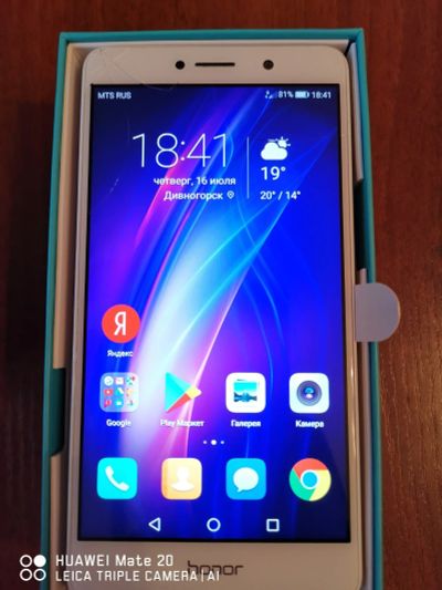 Лот: 16274899. Фото: 1. Huawei honor 6x premium. Смартфоны