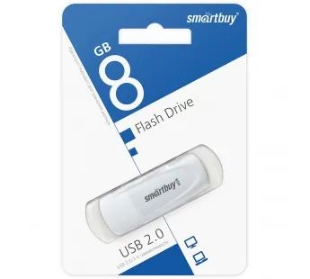 Лот: 19946428. Фото: 1. USB Flash 8Gb (Флешка) 8 Gb SmartBuy... USB-флеш карты