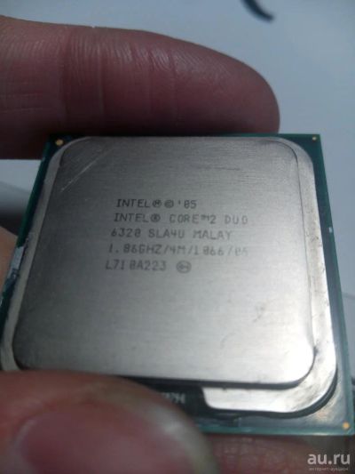Лот: 9476334. Фото: 1. Процессор Intel Core 2 Duo E6320... Процессоры