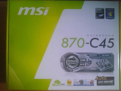 Лот: 9960743. Фото: 1. Материнская плата MSI 870-C45... Материнские платы