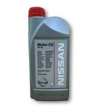 Лот: 10933573. Фото: 1. Масло моторное Nissan 5W-30 SL... Масла, жидкости