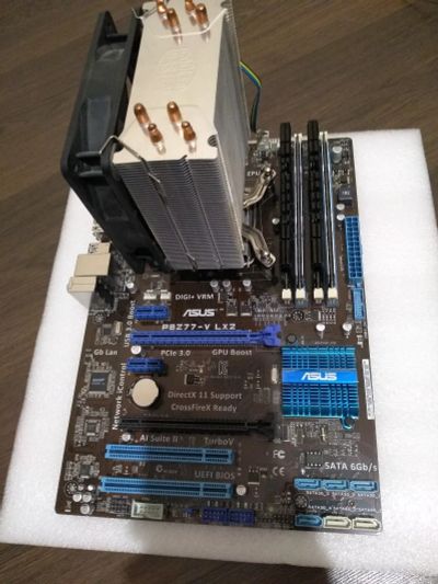 Лот: 14319656. Фото: 1. Материнская плата ASUS P8Z77-V... Материнские платы