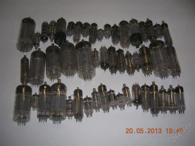 Лот: 2827693. Фото: 1. Электронные лампы 50шт. Электронные лампы