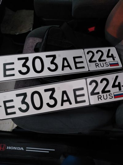 Лот: 25881224. Фото: 1. Продам номер Е 303 АЕ 224 Новый. Госномера