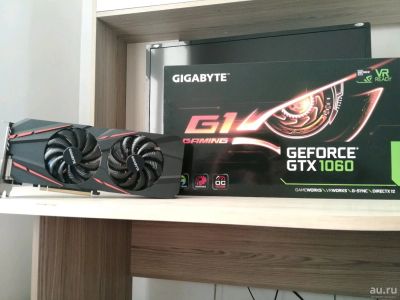 Лот: 13550497. Фото: 1. Видеокарта Gtx 1060 6gb. Видеокарты