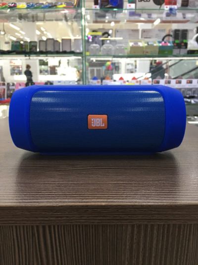 Лот: 11465899. Фото: 1. Стереоколонка JBL Charge 2+ (синяя... Портативные, беспроводные колонки