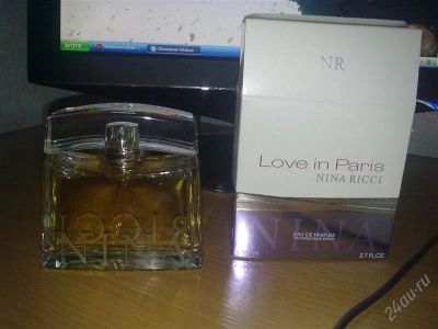 Лот: 822113. Фото: 1. Nina Ricci Love in Paris парфюмерная... Унисекс парфюмерия