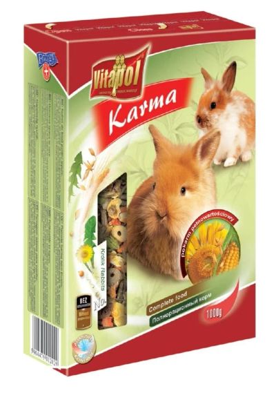 Лот: 5840391. Фото: 1. Корм Vitapol Karma для кроликов... Корма