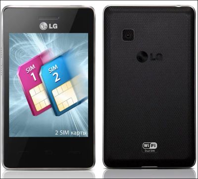 Лот: 3840269. Фото: 1. Продам смартфон LG T375 в хорошем... Смартфоны