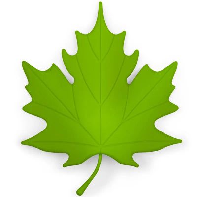 Лот: 24940256. Фото: 1. Стопор дверной Qualy Autumn, зеленый. Фигурки, статуэтки