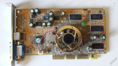 Лот: 5729561. Фото: 1. GeForce 4 MX440 128MB 128bit. Видеокарты