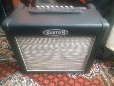 Лот: 9053959. Фото: 1. комбоусилитель комбик kustom dual... Гитарные эффекты и комбоусилители