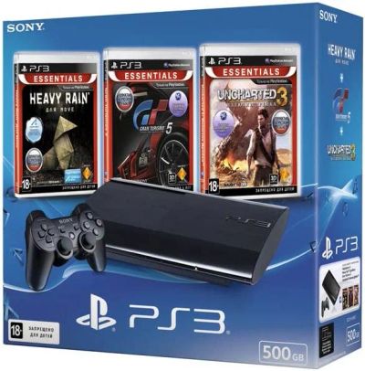 Лот: 5004913. Фото: 1. Sony PlayStation 3 Super Slim... Игровые приставки, консоли