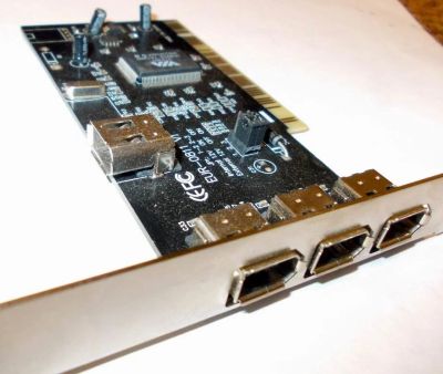 Лот: 11079505. Фото: 1. Контроллер PCI 1394 FireWire 3... Платы расширения, контроллеры, доп. порты