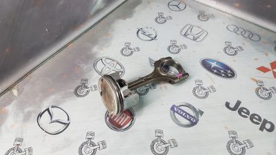 Лот: 23583415. Фото: 1. Поршень с шатуном Honda CR-V K24A... Двигатель и элементы двигателя